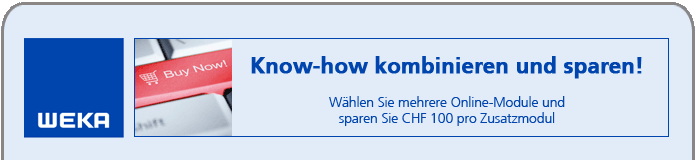 WEKA Online Module Baukasten
